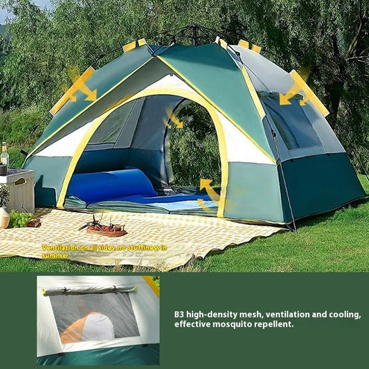 3-4 People Automatic Pop-Up Tent