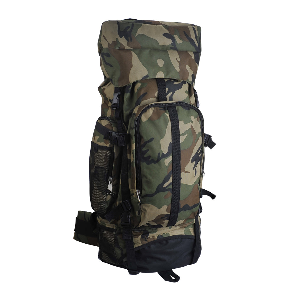 30" Camouflage Water-Resistant Mountaineer's Backpack