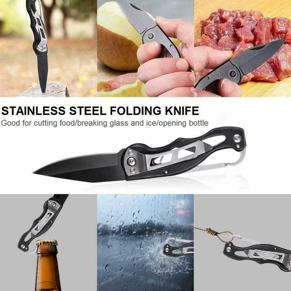 All-in-One Outdoor Adventure Toolkit with Compact Case - 14 Pcs