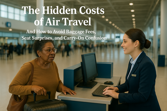 The Hidden Costs of Air Travel (And How to Avoid Baggage Fees, Seat Surprises, and Carry-On Confusion)