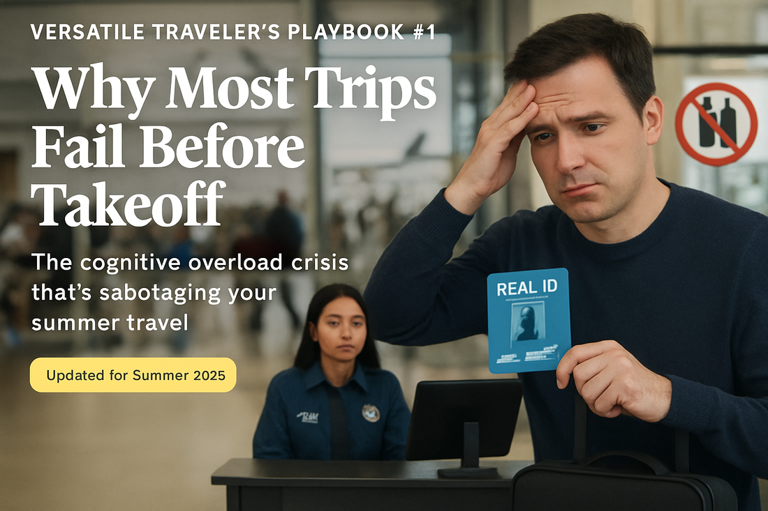 Chaos at the Gate: Why most Trips Fail Before Take-Off