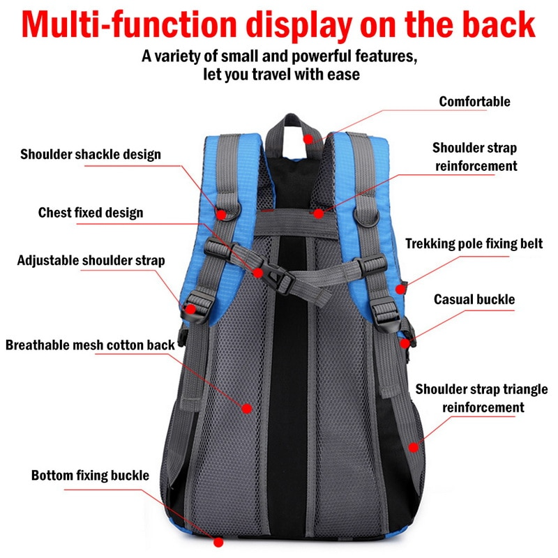 40L Rucksack Backpack