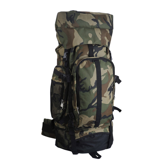 30" Camouflage Water-Resistant Mountaineer's Backpack